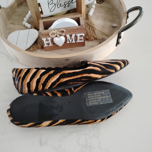 Gibson Latimer Genuine Calf Hair Pointed Toe Flats Size 7.5 - Picture 9 of 12